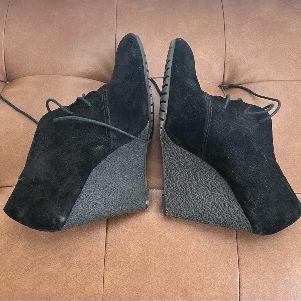 Black Wedge Heels by Sam Edelman